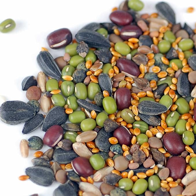 Handy Pantry Organic Birdseed - 35 Lb - Sprouting Bird Seed Mix for Small, Medium & Large Birds- Feed for Songbirds, Parakeets, Parrots, etc
