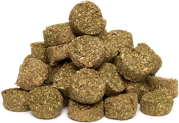 Mrs Pastures Mindful Minis-Cookies and Treats for Horses -Premium Horse Treats -Made with Alfalfa, Flaxseed & Pomegranate -Low Starch and Sugar - Preservative Free - All Natural - Made in USA - (4lbs)