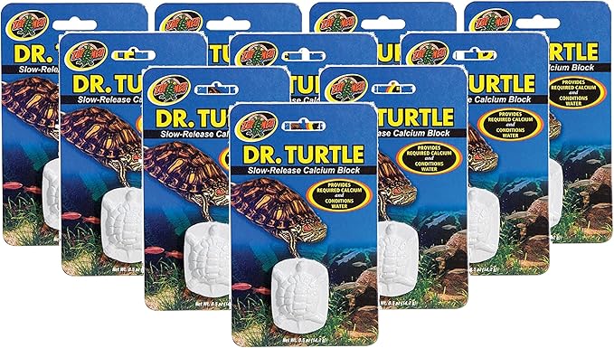 Zoo Med Dr.Turtle Slow-Release Calcium Block, 10pk