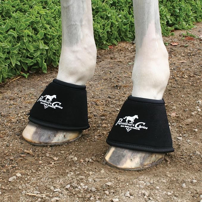 Professional's Choice Quick-Wrap Bell Boots | Ultimate in Hoof and Soft Tissue Protection | 360 Degree Wrap | Small, Medium, Large