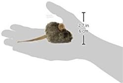 OurPet's Play-N-Squeak Twice the Mice Cat Toy, 2 Pack, with Catnip Inside - Image 3