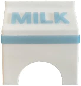 Milk Carton Small Pet Hide - Kawaii Hideaway House - Great for Geckos, Hamsters, Frogs, Mice, Fish Tanks and More!