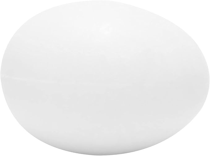 50pcs Pigeons Egg Plastic Simulation Hatching Breeding Supplies for Birds Fake Pigeons Egg Solid