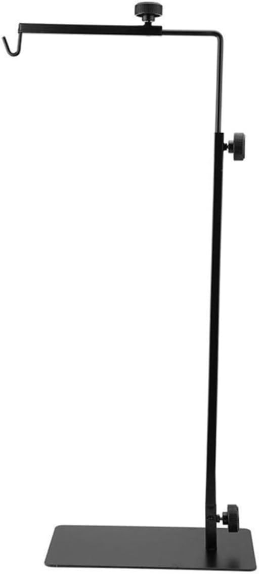 GANAZONO Reptile Tank Accessory Metal Plant Lamp Stand Heat Lamp Rack for Reptile Lighting