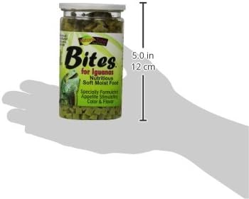 Nature Zone Snz54631 Iguana Bites Soft Moist Food, 9-Ounce