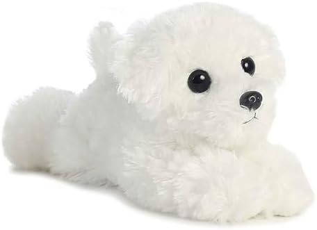 Aurora Mini Flopsie 8" Snowball Adorable Stuffed Animal - Image 3