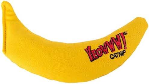 Yeowww! Catnip Chi-CAT-a Banana Toy for Cats - 7 Inches - Durable Cotton Twill - Made in the USA - Stuffed with Organically Grown Catnip (Pack of 3) - Image 3