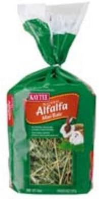 Kaytee Natural Alfalfa Mini Bale 24 oz - Pack of 22
