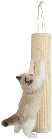 Best Pet Supplies Catify Hanging Cat Scratcher - Log, Beige by BestPetSuppliesLLC