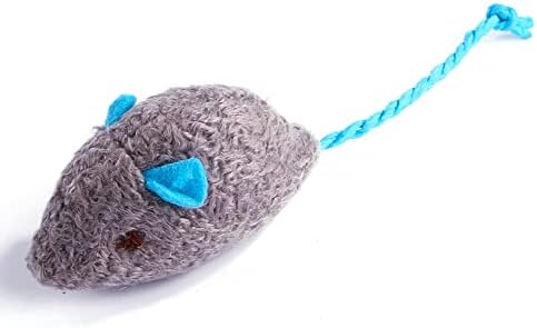 Cat Toy Interactive Toy Plush Mouse Shaped Toy - (3 Pack) - Image 4