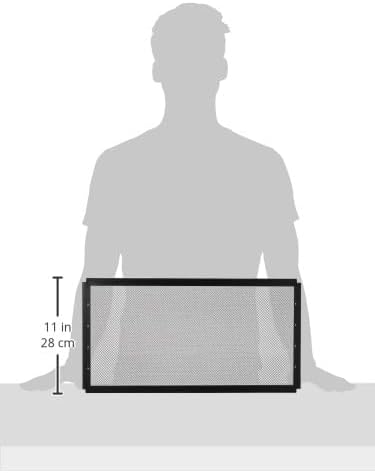 Zilla Fresh Air Screen Cover, Secure and Durable Metal Mesh Cover for Reptile Terrariums, 20 x 10 inches