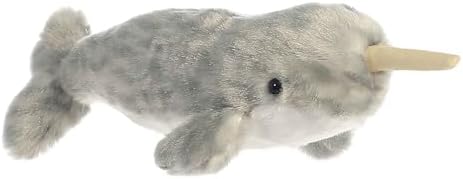 Aurora Mini Flopsie 11.5" Narwhal Adorable Stuffed Animal - Image 2