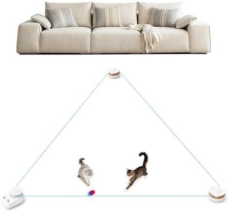 Interactive Cat Toy for Indoor Cat,Automatic Treadmill for Exercise by Unknown