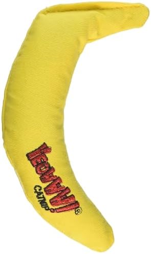 Yeowww! Yellow Banana Catnip Toy (2 Pack) by YeowwwCatnip