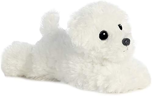 Aurora Mini Flopsie 8" Snowball Adorable Stuffed Animal - Image 2