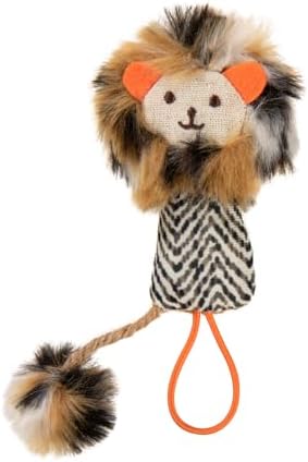 SmartyKat Instincts Prideful Player HappyNip Launch & Chase Cat Toy for Indoor Cats & Kittens, Launchable Toy with Catnip & Silverine by SmartyKat