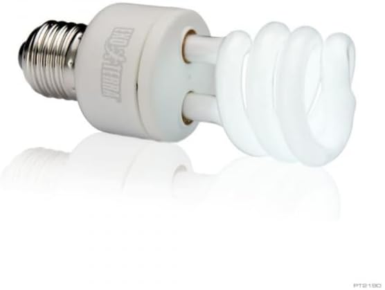 Exo Terra Repti-Glo 2.0 Compact Fluorescent Full Spectrum Terrarium Lamp, 13-Watt (Natural Light)