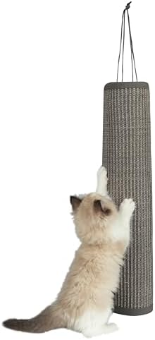 Best Pet Supplies Catify Hanging Cat Scratcher - Log, Gray by BestPetSuppliesLLC