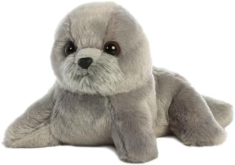 Aurora Mini Flopsie 7" Harpo Seal Adorable Stuffed Animal - Image 4