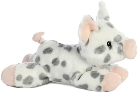 Aurora Mini Flopsie 8.5" Spotted Piglet Adorable Stuffed Animal - Image 2