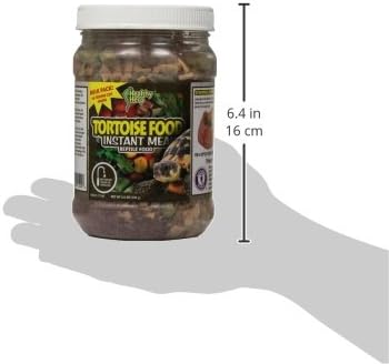 Healthy Herp Tortoise Food Instant Meal for Reptiles - Nutritious Turtle Food, Tortoise Habitat Accessories, Made in USA - Ideal for Box Turtles, Lizards - 3.5 oz (100g)