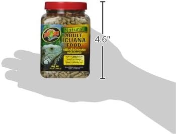 Zoo Med Laboratories SZMZM85 Iguana Adult Soft-Moist Pellets, 10-Ounce