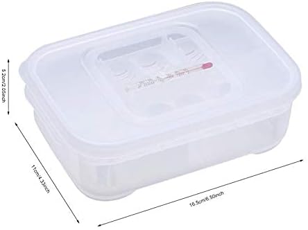 Reptile Breeding Box,16.5x11x5.2cm Reptile Hatchery Box Reptile Incubation Box with Transparent Cover and Temperature Measuring for Hatching Reptiles Lizards, Snakes