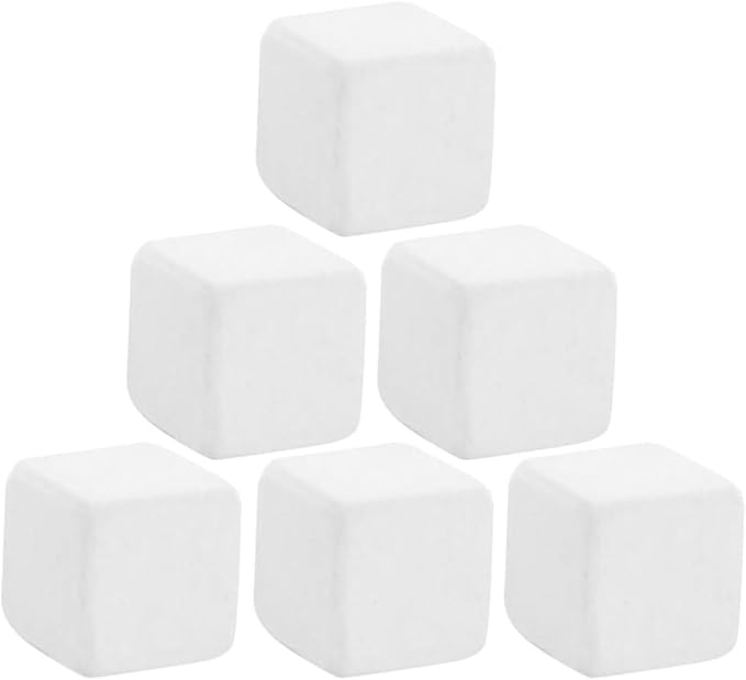 EXCEART 6pcs Calcium Blocks for Turtles and Reptiles Essential Mineral Cubes for Healthy Growth Convenient Aquatic and Terrestrial Use Enriched Trace Elements