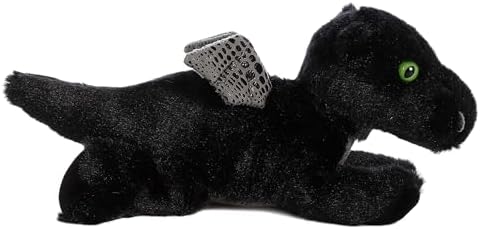 Aurora?? Adorable Mini Flopsie??? Midnight Dragon??? Stuffed Animal - Playful Ease - Timeless Companions - Black 8 Inches - Image 3