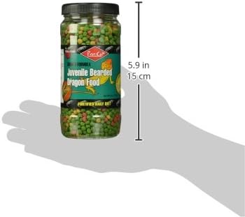 Rep-Cal Srp00812 Juvenile Bearded Dragon Pet Food, 6-Ounce