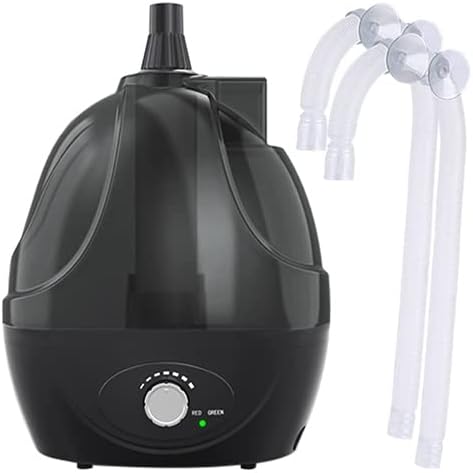 BETAZOOER Reptile Humidifiers Mister Fogger with Extension Tube/Hose, Suitable for Reptiles/Amphibians/Herps/Vivarium with Terrariums and Enclosures (2.5 Liter Tank)