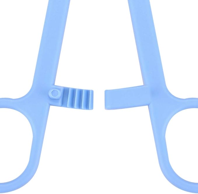 Reptile Feeding Tongs Reptile Feeding Clip Reptile Plastic Tweezers Tongs Feeding Tool