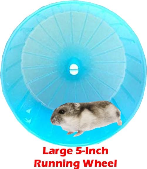 Extra Large High Tower Multi-Tiers Easy Setup Hamster Palace Gerbil Habitat Mouse House Mice Critters Home Cage with Complete Set of Accessories Expandable and Customizable Deep Tubby Base