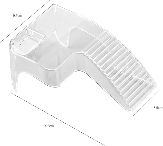 Small Turtle Tank Kit, Reptile Aquarium with Basking Platform, Decor Stones & Water Grass – Habitat for Turtles, Hermit Crabs, Fish – Ideal for Home or Office (12" x 6" x 12")