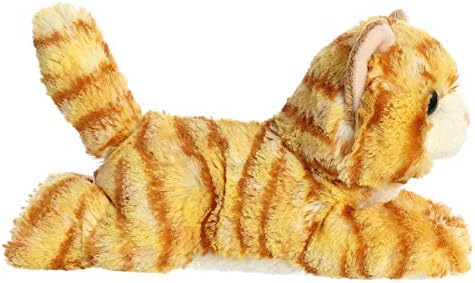 Aurora?? Adorable Mini Flopsie??? Ginger Cat??? Stuffed Animal - Mini Companions Ready for Playful Adventures - for Kids All Ages, Toddlers, Adults, and Families - Orange 8 Inches (Pack of 2) - Image 3