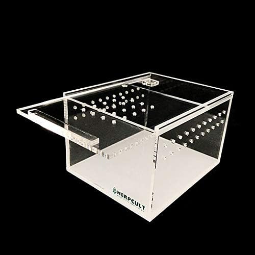 Herpcult Magnetic Acrylic Mini-Flat Enclosure 4.3 x 3.4 x 2.8