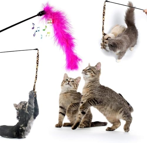 AILUKI 35PCS Cat Toys Variety Pack for Indoor Cats, Kitten Toys Cat Tunnel - Image 6
