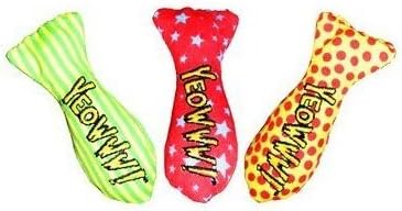 3X Yeowww 100% Organic Catnip Stinkies Sardines by YeowwwCatnip