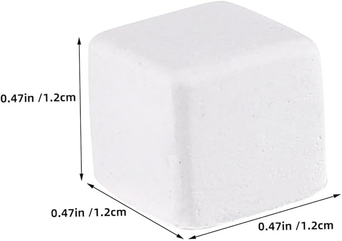 Happyyami 30pcs Natural Mineral Calcium Blocks for Turtles Tortoises Lizards Frogs Chameleons Enhances Water Stability Supports Growth and Versatile Reptile Amphibian Care