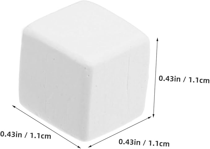 POPETPOP 6pcs Crab and Reptile Accessories Lava Bite Blocks for Chinchilla Hamster Pet Dental Health