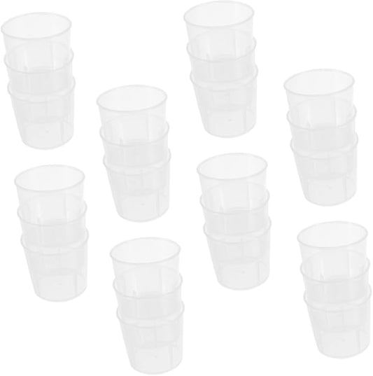 Practical Measuring Dishes 100 Pcs Reptile Food Cups for Crawling Pets
