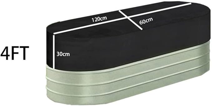 Cold Plunge Tub Cover for Farm Heavy Duty and Waterproof, Protects Against Environmental Factors (120 * 60 * 30cm)