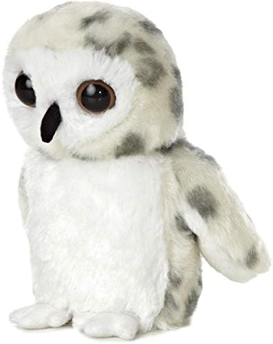 Aurora Mini Flopsie 7" Snowy Owl Adorable Stuffed Animal - Image 3