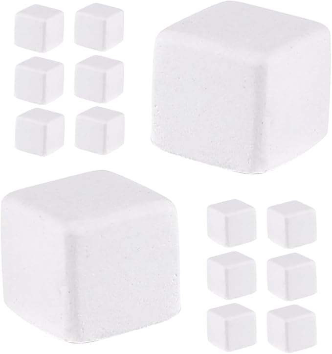 30pcs Reptile Calcium Blocks for Turtles Tortoises Lizards Amphibians Essential Mineral Nutrient for Pet Health and Shell Growth