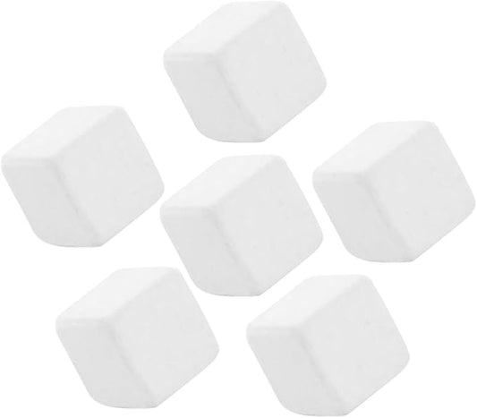 6pcs Tortoise Calcium Blocks for Reptile Health Supplement, Natural Calcium Cubes with Essential Micronutrients for Turtle and Aquarium Tank Use