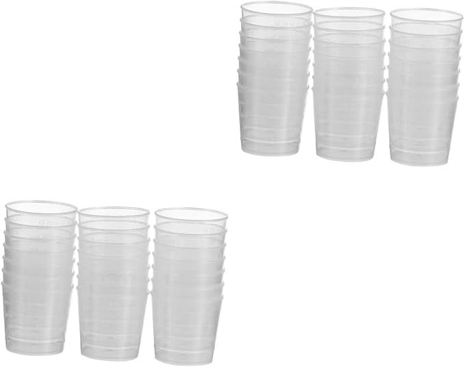 Yardwe 40pcs Reptile Feeder Cups Measuring Bowls for and Lizard Feeding Compact Food and Water Cups for Reptile Tank Care