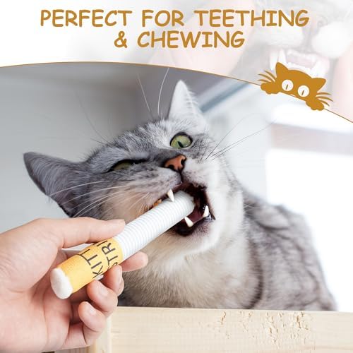 Nocciola 3 Pack Catnip Toys for Cats, Funny Cat Toys Filled with 100% Pure Organic Catnip, Safe Kitten Teething Chew and Kicker Toys, Stress Relieving Fun for Indoor Cats - Image 5