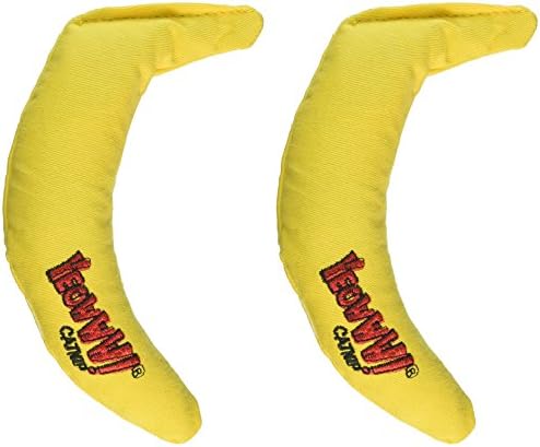 Yeowww! Yellow Banana Catnip Toy (2 Pack) - Image 4