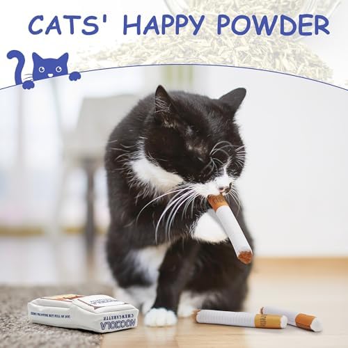 Nocciola 3 Pack Catnip Toys for Cats, Funny Cat Toys Filled with 100% Pure Organic Catnip, Safe Kitten Teething Chew and Kicker Toys, Stress Relieving Fun for Indoor Cats - Image 4