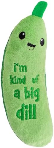 Catstages Crunchy?€?Pickle Kicker?€?Chew Cat?€?Toy, Catnip & Dental Mesh, 6.5" by Catstages